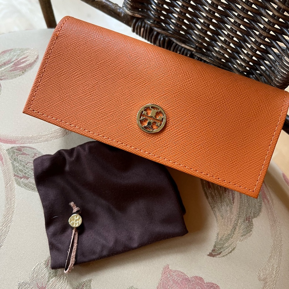 Tory Burch Orange Sunglasses Case